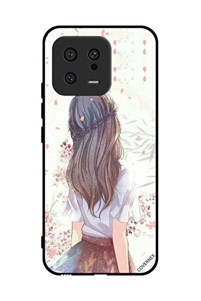 Covernex غطاء حماية لهاتف شاومي 13 - فتاة لطيفة في تفكير عميق