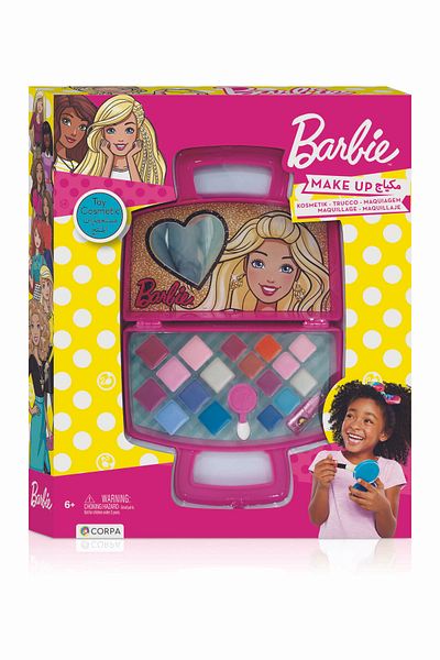 Barbie Plastic Bag with Cosmetics in a Box with Capitone