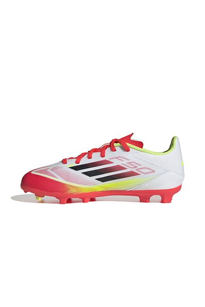adidas F50 League Fg/Mg J Kids Turf Ground Cleats Ie3747 White
