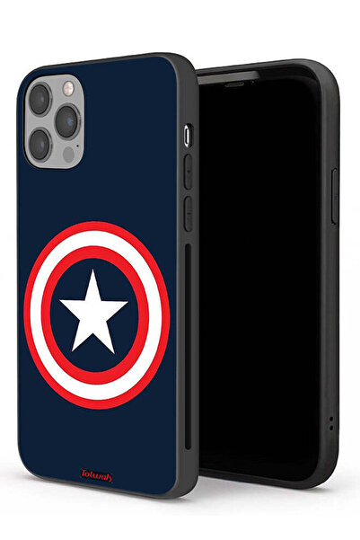 Tolwak جراب حماية لجهاز Apple iPhone 12 Pro كابتن أمريكا