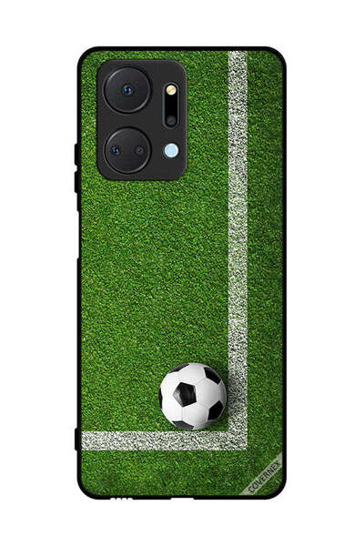 Covernex غطاء حماية لهاتف Honor X7a - كرة قدم في الزاوية