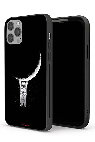 Tolwak غطاء حماية لجهاز Apple iPhone 12 Pro Max معلق على القمر