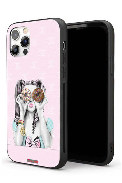 Tolwak غطاء حماية لجهاز Apple iPhone 11 Pro Max يحمل قطعتين من الدونات