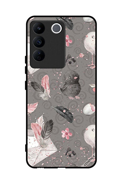 Covernex غطاء حماية لهاتف Vivo S16e - ريش وفراخ