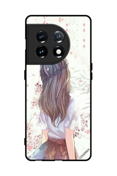 Covernex غطاء حماية لهاتف OnePlus 11، فتاة لطيفة في تفكير عميق