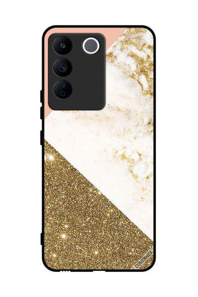 Covernex غطاء حماية لهاتف Vivo V27e بنمط لامع ورخامي