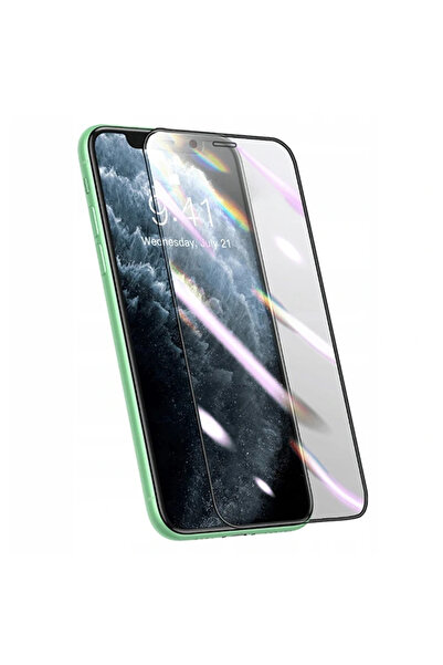 lowell home 0.25 ملم آيفون 11 برو- XS-X واقي شاشة زجاجي منحني ثلاثي الأبعاد غ...