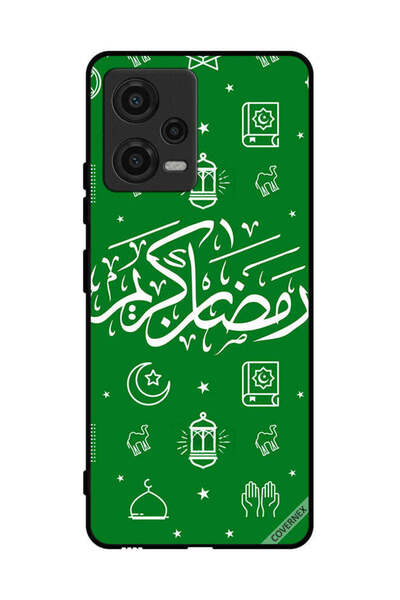 Covernex غطاء حماية لهاتف شاومي بوكو X5 - رمضان كريم - أخضر