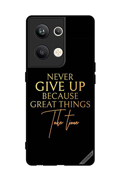 Covernex غطاء حماية لهاتف Oppo Reno 9 Pro Plus لا تستسلم أبدًا