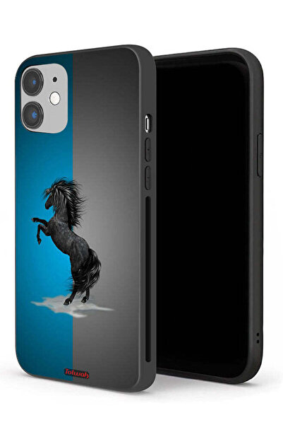 Tolwak جراب حماية لجهاز Apple iPhone 12 mini بتصميم فن الحصان