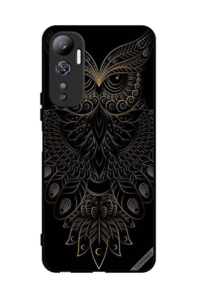 Covernex غطاء حماية لجهاز Infinix Hot 20 بتصميم بومة زهرية عصرية