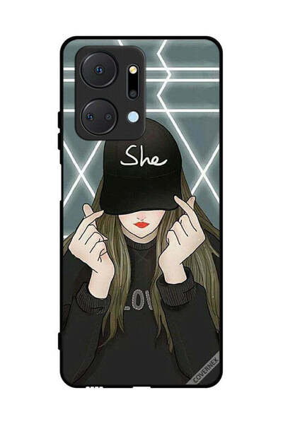 Covernex غطاء حماية لهاتف Honor X7a She On Cap