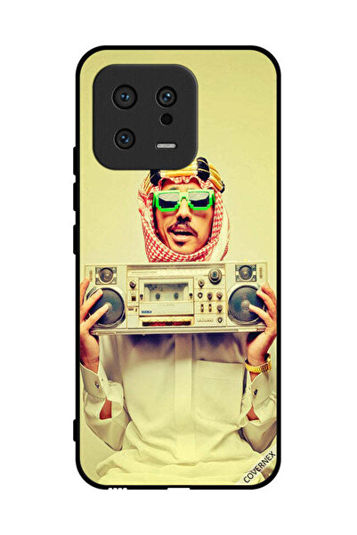 Covernex غطاء حماية لهاتف Xiaomi 13 يحمل جهاز موسيقى عتيق