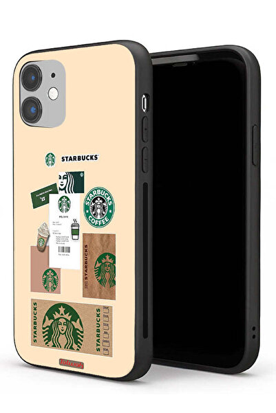 Tolwak Apple iPhone 11 Protective Case Coffee Sticker