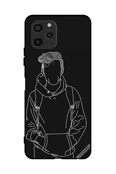 Covernex غطاء حماية لهاتف هواوي إنجوي 50z رسم جاكيت بوي