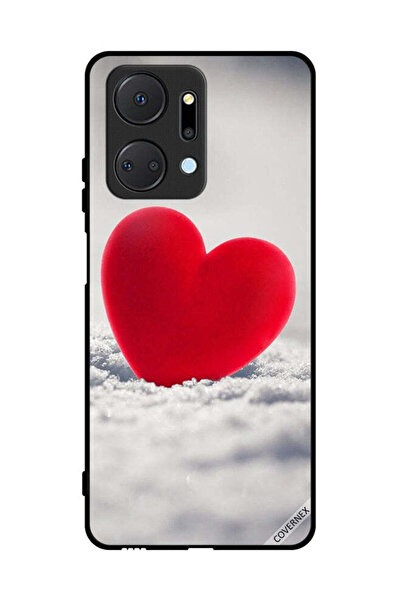 Covernex غطاء حماية لهاتف Honor X7a - قلب أحمر جميل