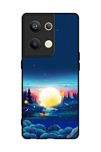 Covernex غطاء حماية لهاتف Oppo Reno 9 Pro Plus بمنظر غروب الشمس