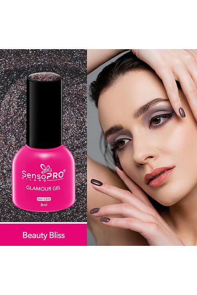 SensoPRO Milano Oja Gel Semipermanentă Glamour 8ml, Beauty Bliss #72
