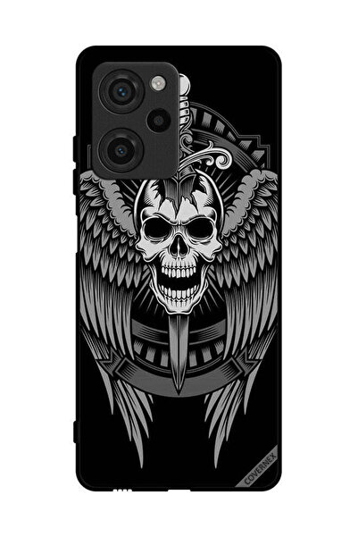 Covernex غطاء حماية لهاتف شاومي بوكو X5 برو - جمجمة وأجنحة نسر