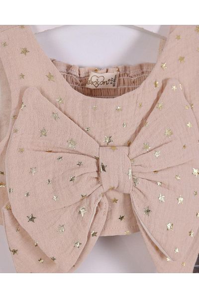 Serkon Star Printed Muslin Shorts Set Ser-0879