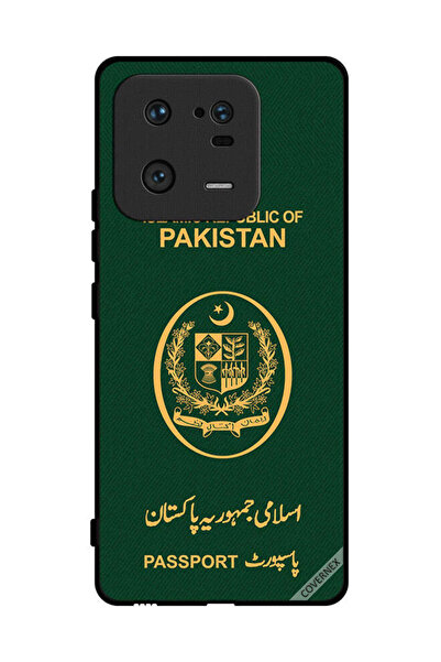 Covernex غطاء حماية لهاتف شاومي 13 برو بنمط جواز سفر باكستاني