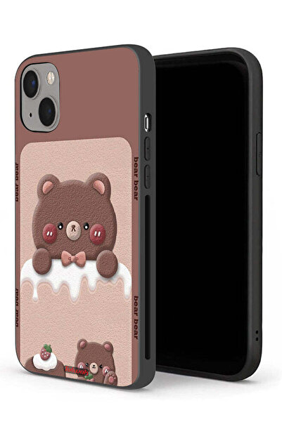 Tolwak غطاء حماية لجهاز ابل ايفون 13 ميني - دب الفراولة