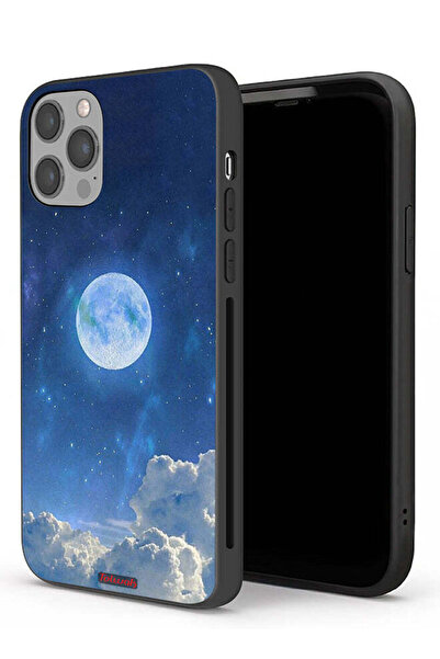 Tolwak غطاء حماية لجهاز Apple iPhone 12 Pro بتصميم غيوم القمر