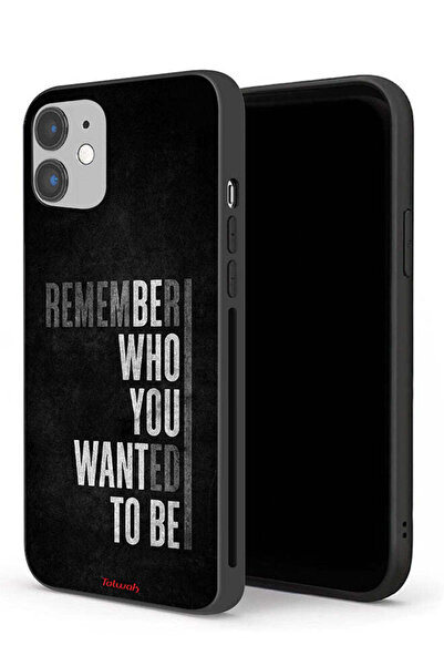 Tolwak جراب حماية لجهاز Apple iPhone 12 mini تذكر من أردت أن تكون