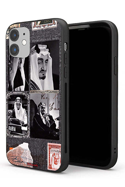 Tolwak غطاء حماية لجهاز آيفون 11 من آبل، ملصق الملك فيصل العتيق