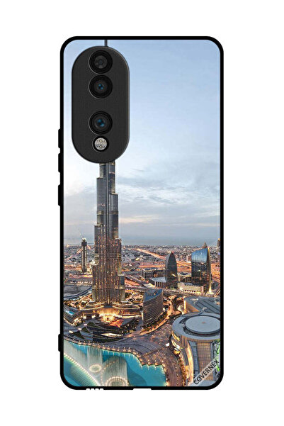 Covernex غطاء حماية لهاتف Honor 70 مع إطلالة رائعة على وسط مدينة دبي