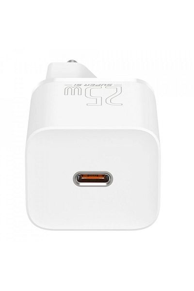 Baseus Type-c Pd25w Charger Type-c Cable - (TZCCSUP-L02) - White