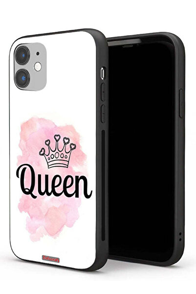 Tolwak Apple iPhone 11 Protective Case Queen Art