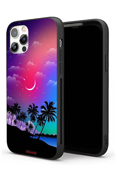 Tolwak غطاء حماية لجهاز Apple iPhone 11 Pro Max برسومات القمر في الليل