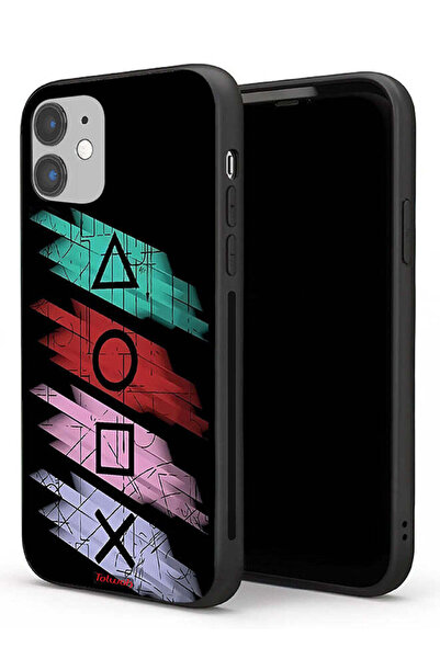 Tolwak Apple iPhone 11 Protective Case Squid Game Icons
