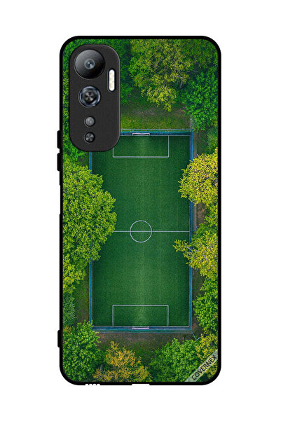 Covernex غطاء حماية لهاتف Infinix Hot 20 مع منظر ملعب كرة القدم