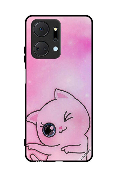 Covernex غطاء حماية لهاتف Honor X7a - Go This Way Kitten