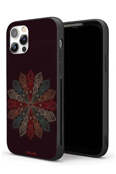 Tolwak غطاء حماية لجهاز Apple iPhone 11 Pro Max بتصميم زهرة ماندالا