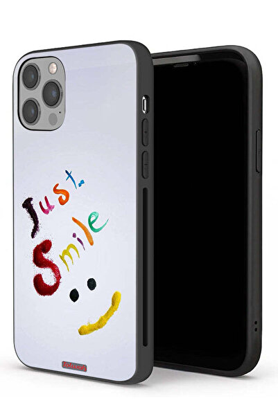 Tolwak جراب حماية لجهاز Apple iPhone 12 Pro - ابتسم فقط