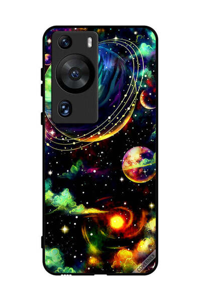 Covernex غطاء حماية لهاتف هواوي بي 60 برو - نباتات زحل