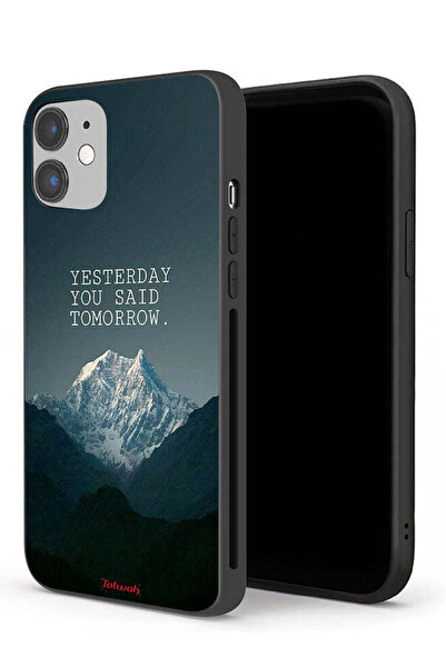 Tolwak جراب حماية لجهاز Apple iPhone 12 mini - أمس قلت غدًا