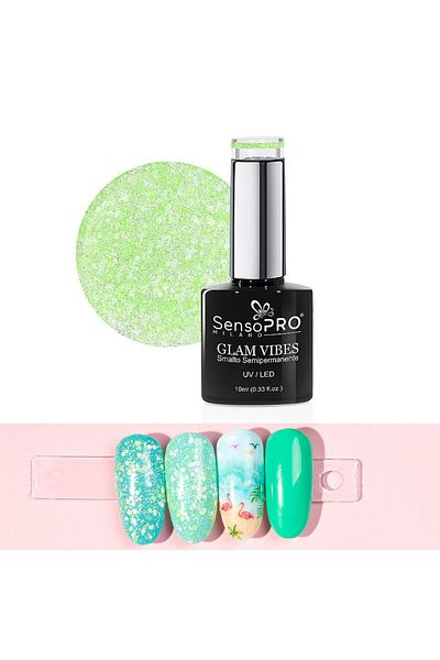SensoPRO Milano Oja semipermanentă Glam Vibes SensoPRO Milano 10ml, Kelly Princess #04