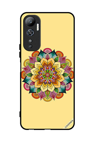 Covernex غطاء حماية لهاتف Infinix Hot 20 بنمط ماندالا دائري