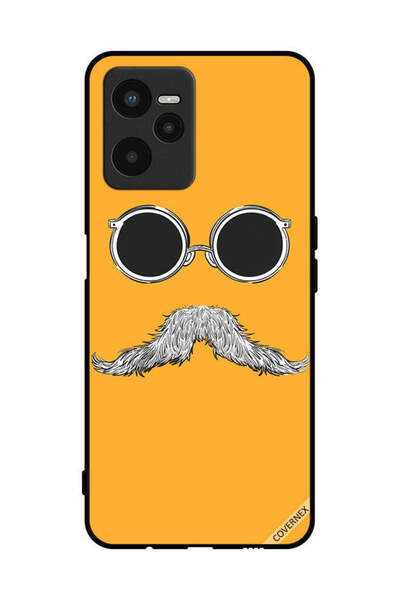 Covernex غطاء حماية لهاتف Realme C35 - نظارات وفن الشارب