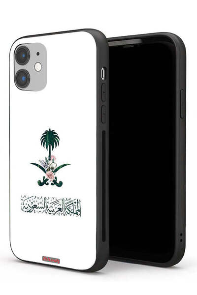 Tolwak غطاء حماية لجهاز آيفون 11 من آبل، شعار المملكة العربية السعودية، شعار ...