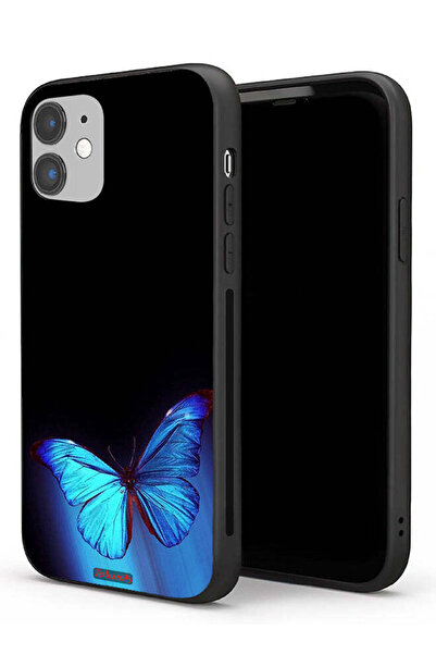 Tolwak Apple iPhone 11 Protective Case Butterfly Art