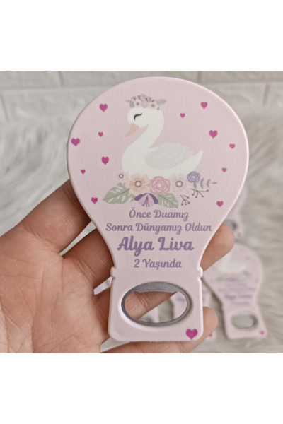 Doğrukan Hediyelik 25 adet kuğu konsept balon açacak yenidoğan doğum günü mev...