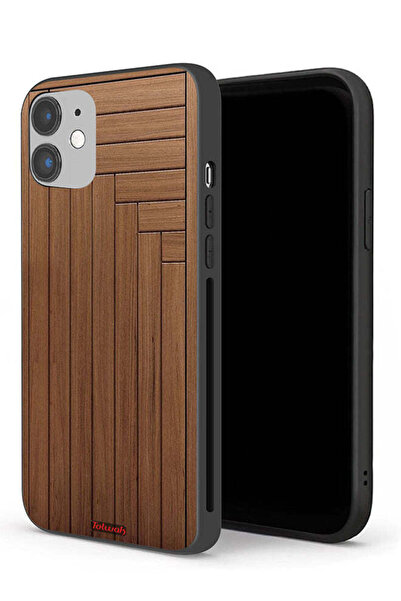 Tolwak جراب حماية لجهاز Apple iPhone 12 mini بنمط باب