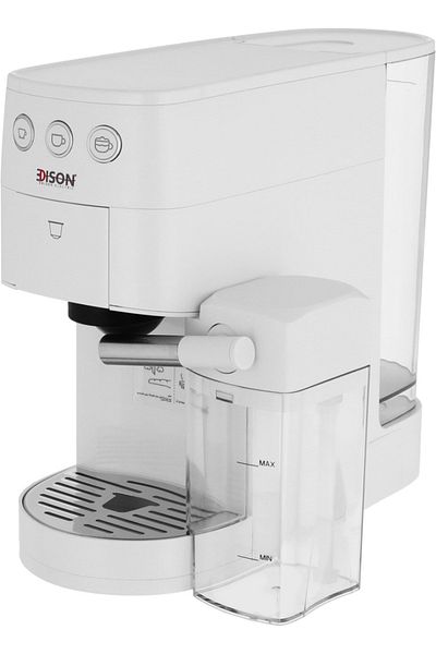 ADDISON Coffee Maker 3×1 Addison Livorno, 1450 Watts, 1.2 Liter, 19 Bar, AT203plus - White