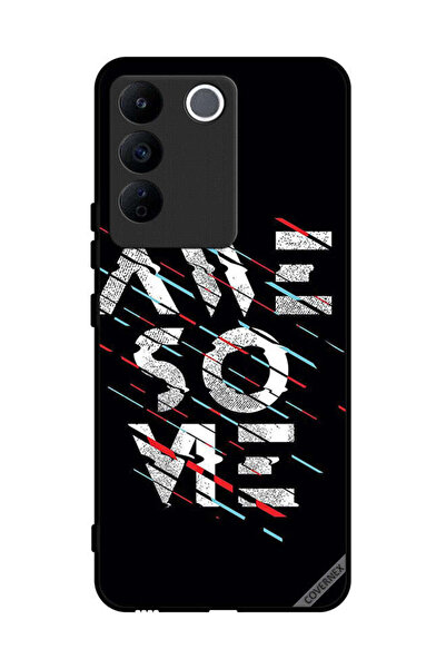 Covernex غطاء حماية لهاتف Vivo S16e بكلمة خطية رائعة