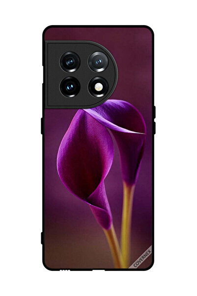 Covernex غطاء حماية لهاتف OnePlus 11 مع زهرتين جميلتين